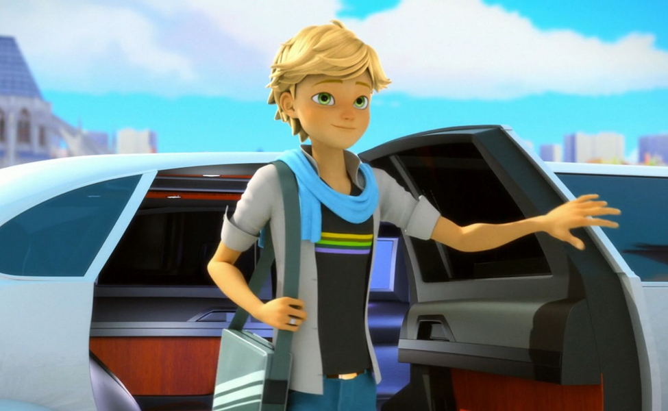 Adrien Agreste (Bryce Papenbrook) is the day-to-day identity of the teen su...