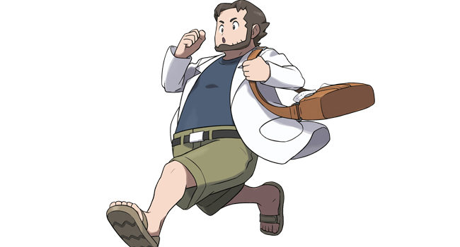 Professor Birch in Pokémon