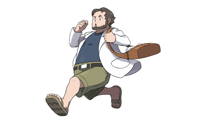 Professor Birch in Pokémon