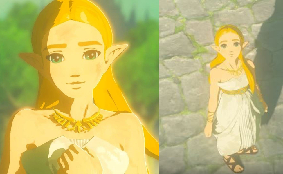 zelda white dress cosplay