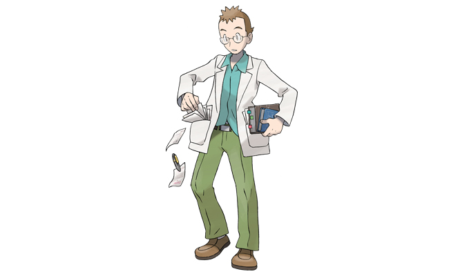 Professor Elm in Pokémon