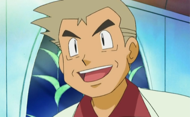 Professor Oak in Pokémon