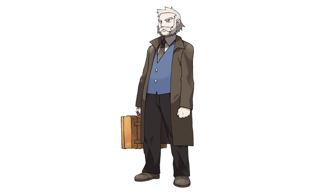 Professor Rowan in Pokémon