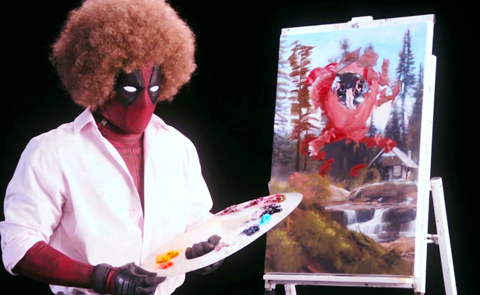 Bob Ross Deadpool