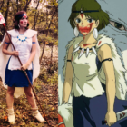 San from Princess Mononoke Cosplay Comparison