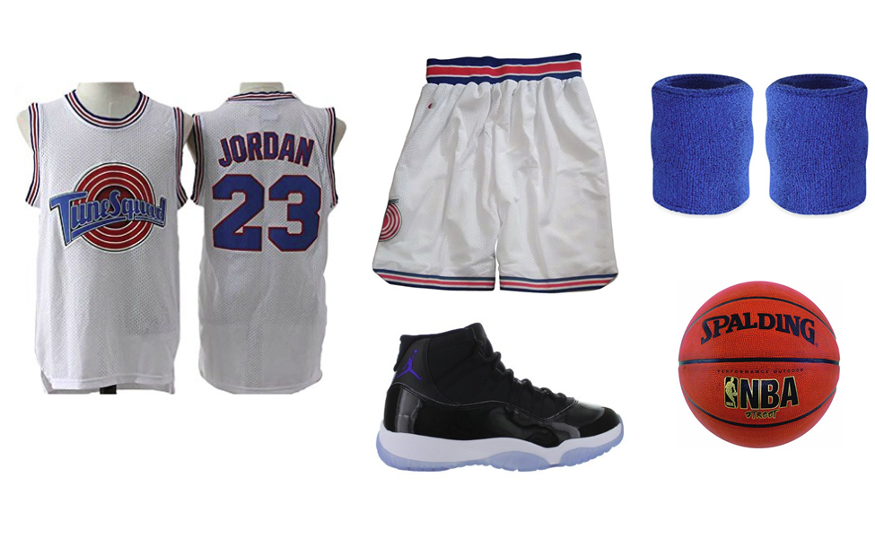 Michael jordan on sale space jam costume