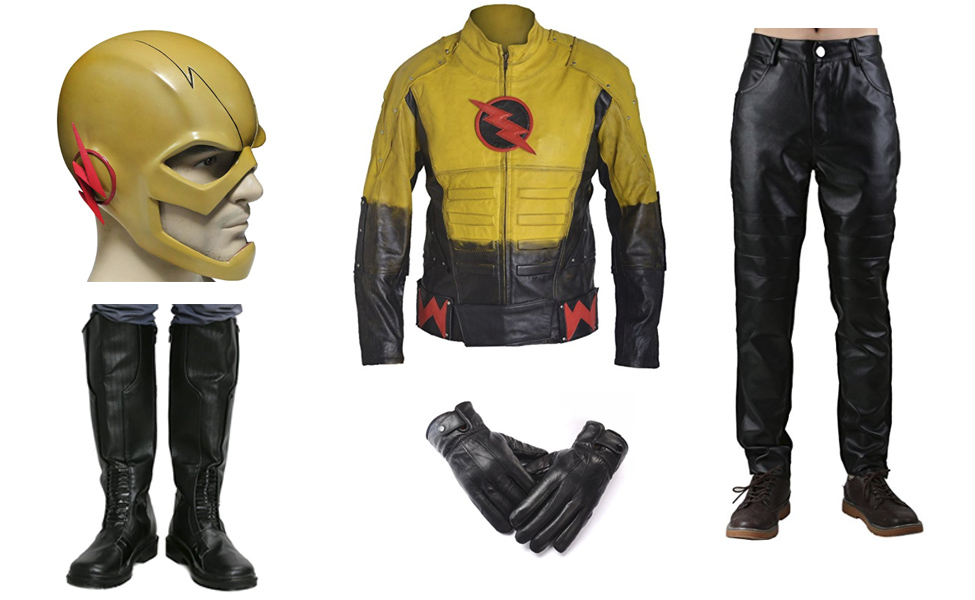 Reverse Flash Costume Carbon Costume DIY Dress Up Guides for