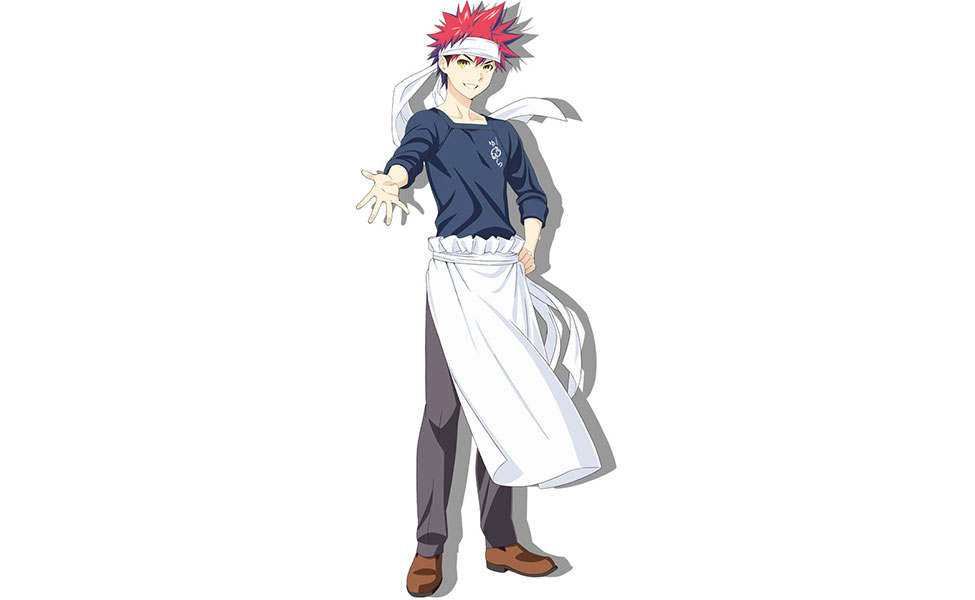 Shokugeki no Soma Yukihira Sōma Cosplay Costume Full Set Halloween