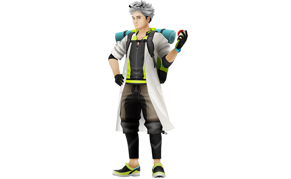 Professor Willow from Pokemon Go