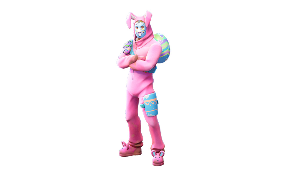 rabbit raider from fortnite - white rabbit skin fortnite