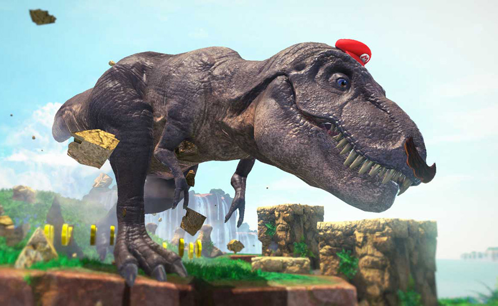 T-Rex Mario