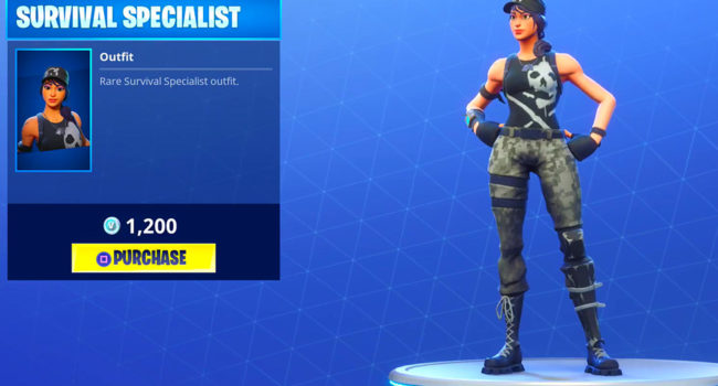 Survival Specialist from Fortnite