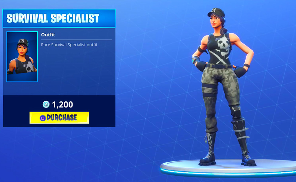 survival specialist from fortnite - fortnite specialist