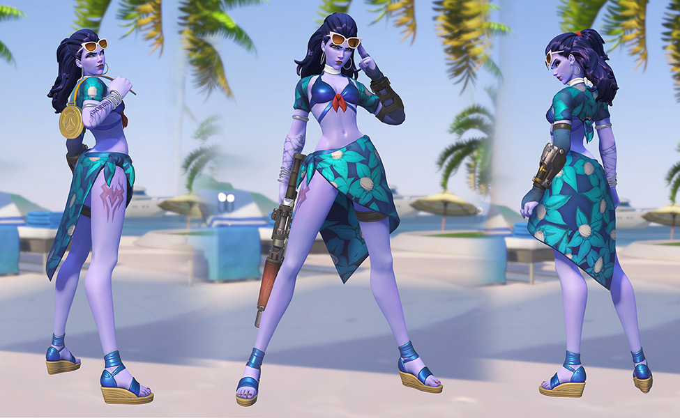 C te d Azur Widowmaker Costume Carbon Costume DIY Dress Up