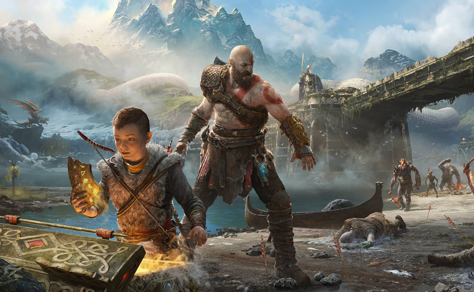 Kratos and Atreus in God of War