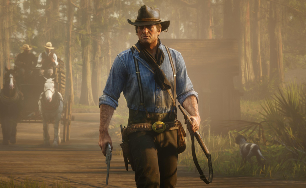 Image of arthur morgan from red dead redemption