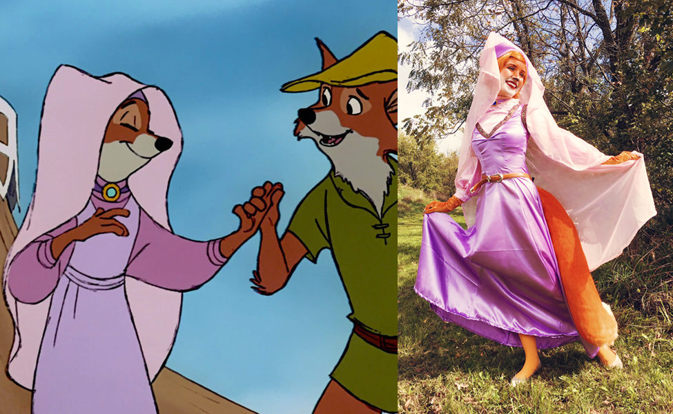 Make Your Own Maid Marian from Robin Hood Carbon Costume DIY