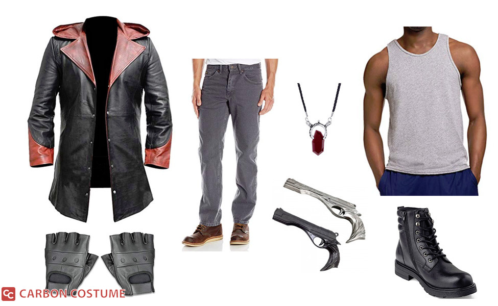 DmC Dante Costume, Carbon Costume