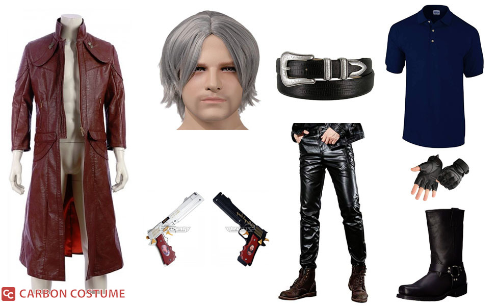 Одежда край. Devil May Cry 5 одежда Данте. Данте DMC 2013 костюмы. Devil May Cry Dante Costume. Devil May Cry одежда Данте.