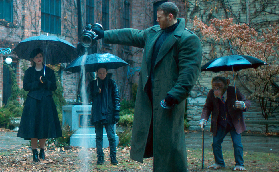 Luther Umbrella Academy Tom Hopper The Umbrella Academy Luther Hargreeves Corduroy Jacket 