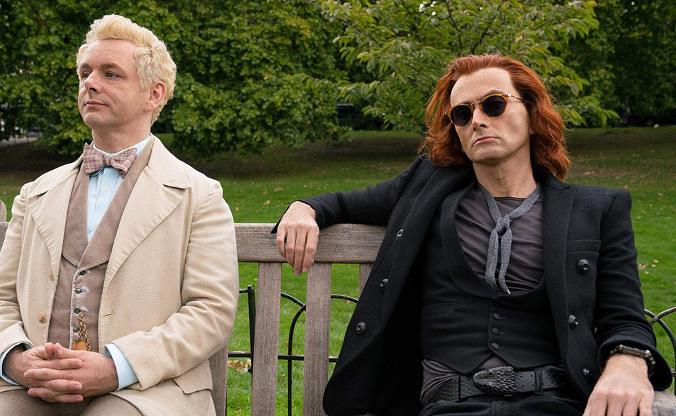 Crowley from Good Omens Costume Carbon Costume DIY Dress Up