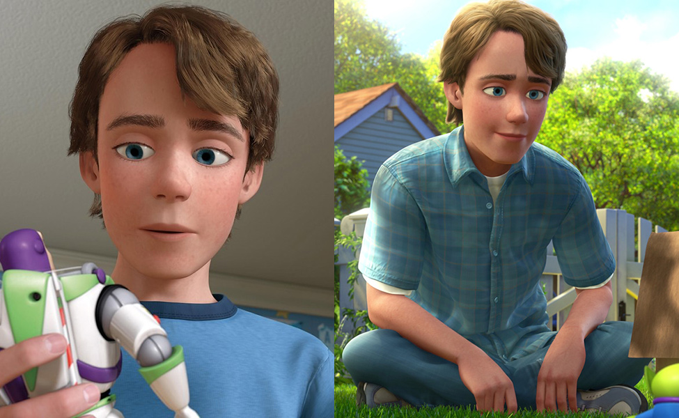 Bonnie and Andy (Toy Story 3)