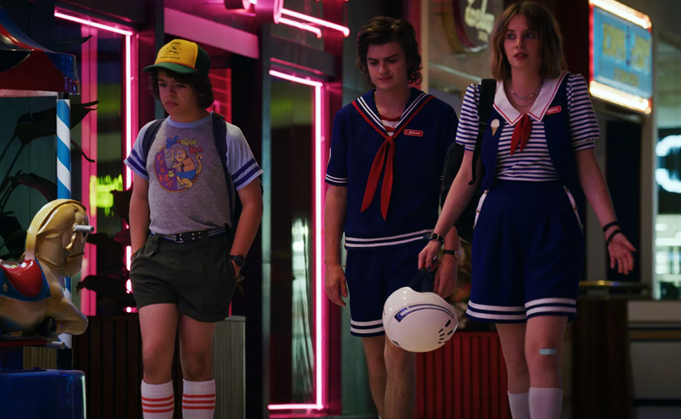 Scoops Ahoy Workers from Stranger Things