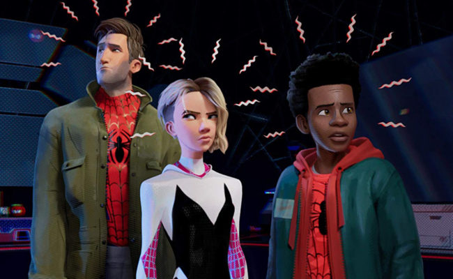 Miles Morales and Spider-Gwen