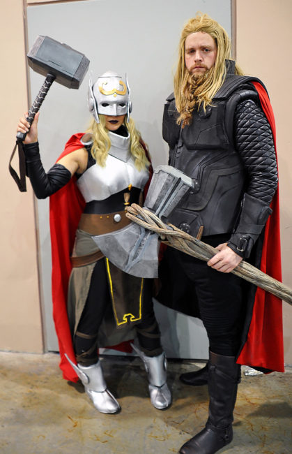 Original Thor and Jane Foster Female Thor