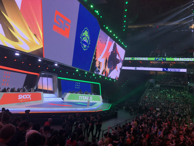 Overwatch League Season 2 Grand Finals 2019 in Wells Fargo Center, Philadelphia