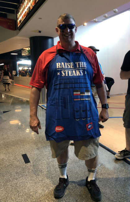 Grillmaster Dad Soldier:76 at the Overwatch League Grand Finals