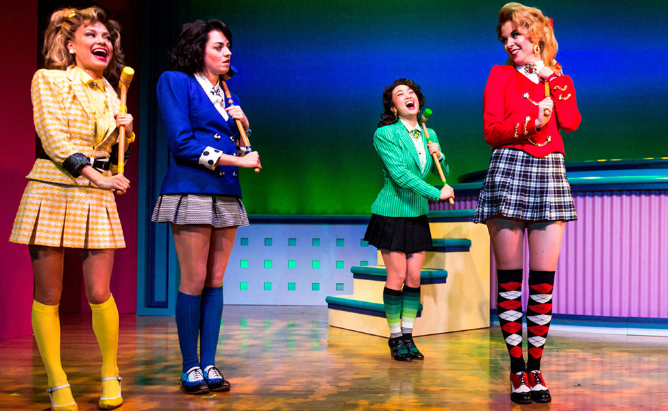 Heathers the 2025 musical costumes