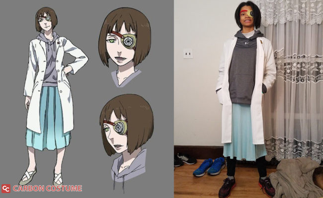 Quin costume from Death Parade