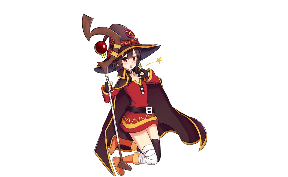 Megumin Konosuba, kono Subarashii Sekai Ni Shukufuku, costumed