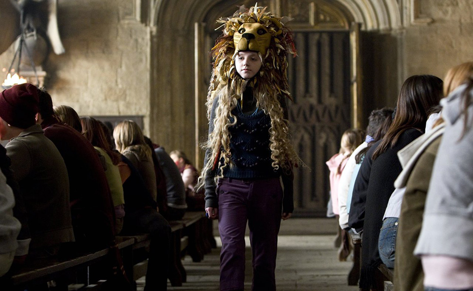 harry potter lion hat