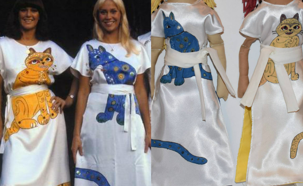 Make Your Own: ABBA Cat Dresses