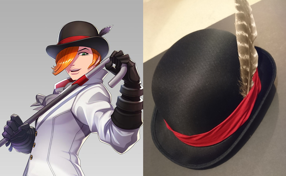 Make Your Own: Roman Torchwick’s Hat from RWBY