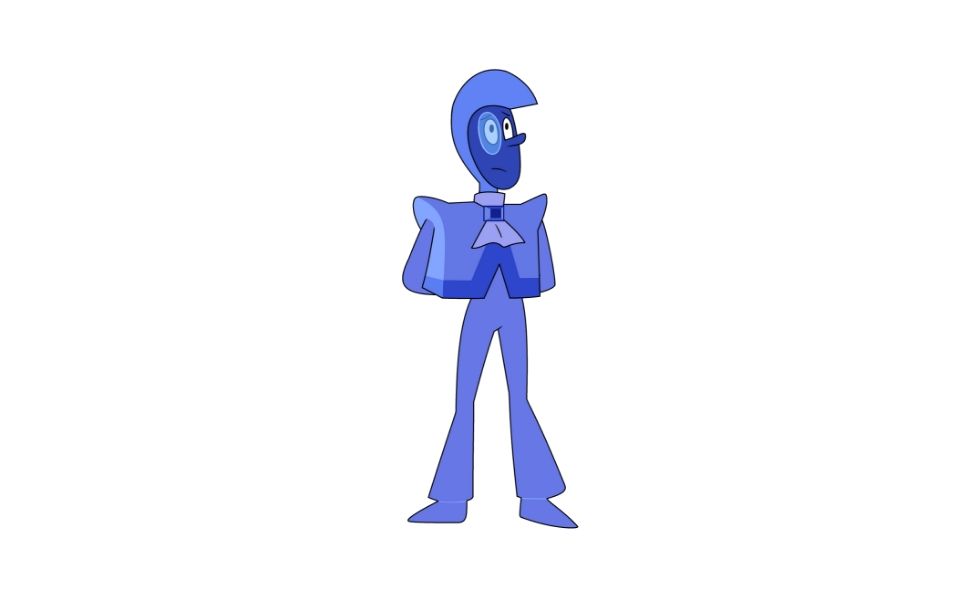 Blue Zircon from Steven Universe