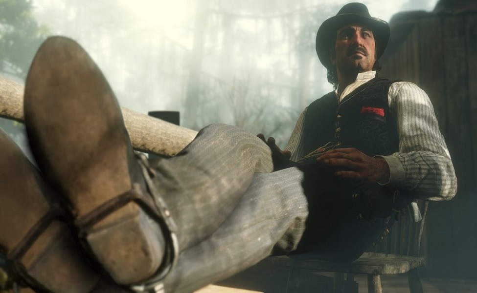 Red Dead: Redemption 2 Arthur Morgan Black Shoes Cosplay Boots