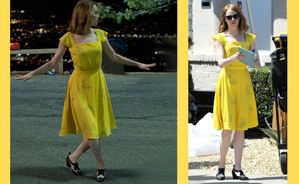 Emma Stone and Ryan Gosling's La La Land Costumes Were Inspired by