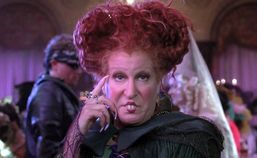 Winifred Sanderson from Hocus Pocus