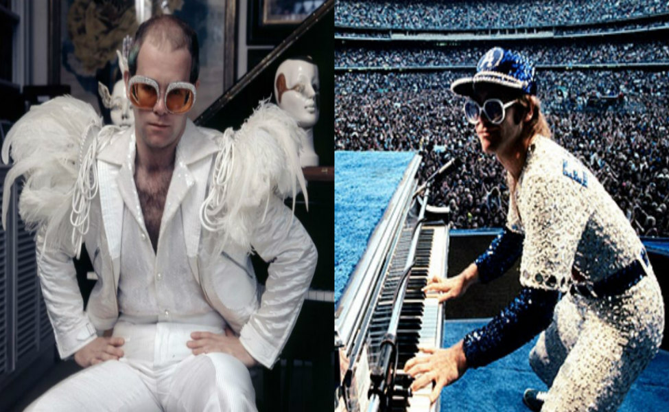 Elton John Drag: dodgers costume  Elton john, Costumes, Halloween