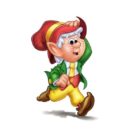 Keebler Elf Mascot Character