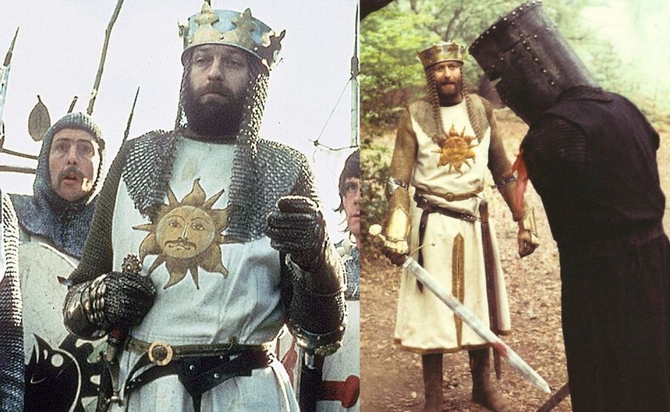 King Arthur from Monty Python and the Holy Grail