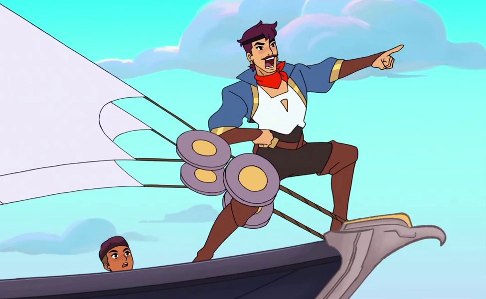 Captain Sea Hawk from She-Ra and The Princesses of Power