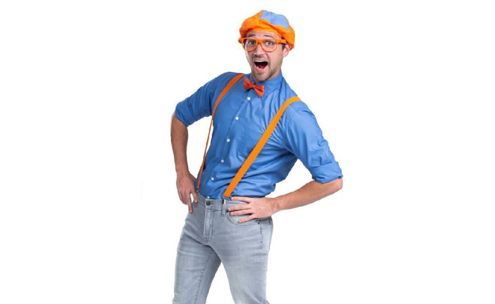 Blippi halloween costume store for adults