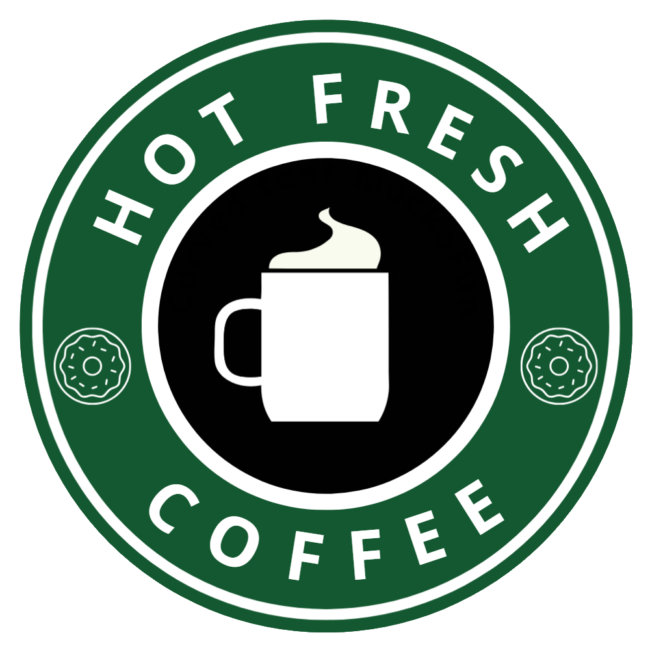 Hot Fresh Coffee Decal