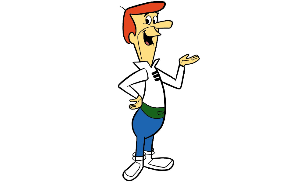 George Jetson from The Jetsons. 