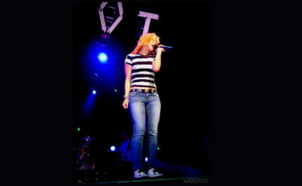 Hayley Williams of Paramore at The Final Riot Concert