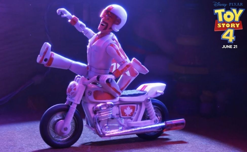 Duke Caboom from Toy Story 4